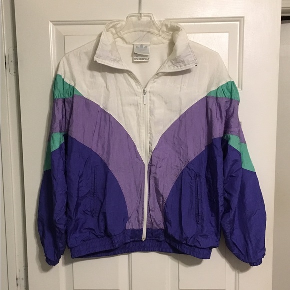 adidas Jackets & Blazers - Vtg 90's Adidas Women's windbreaker jacket Sz L